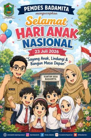 HARI ANAK NASIONAL 2026 'SAYANG ANAK, LINDUNGI DAN BANGUN MASA DEPAN'
